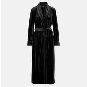 Polo Ralph Lauren Long Velvet Robe